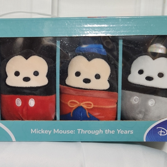 5-pack Squishmallows ,  Disney Mickey Mouse Through the Years Plush Set under 5" - Picture 8 of 12